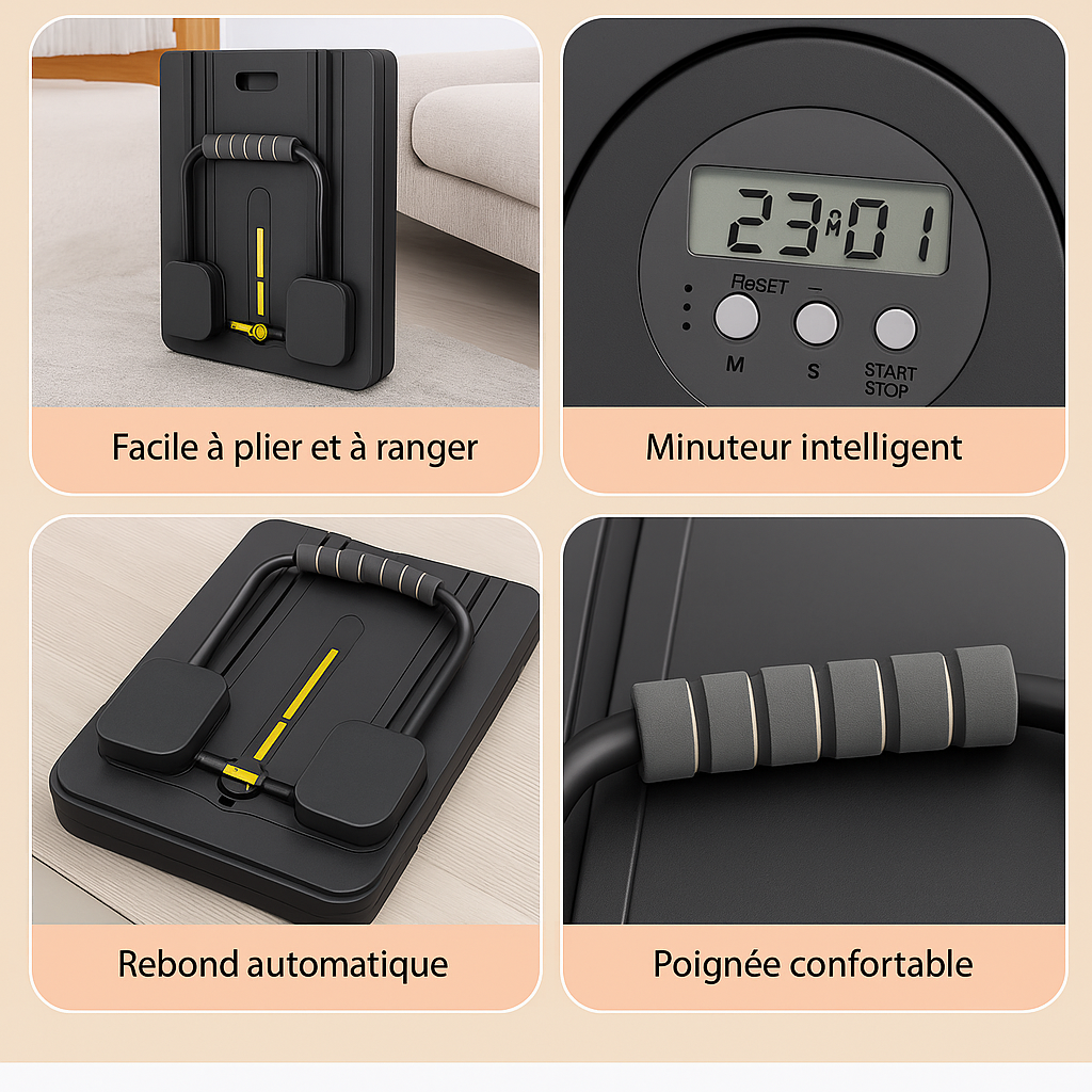 Planche Fitness Multifonction – Entraînement Complet à Domicile