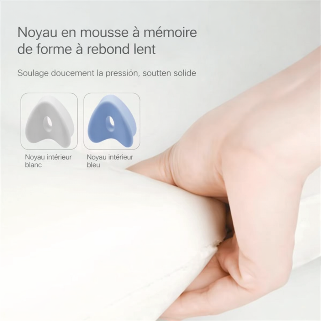 Coussin Sciatique Ergonomique – Alignement & Soulagement Pendant le Sommeil