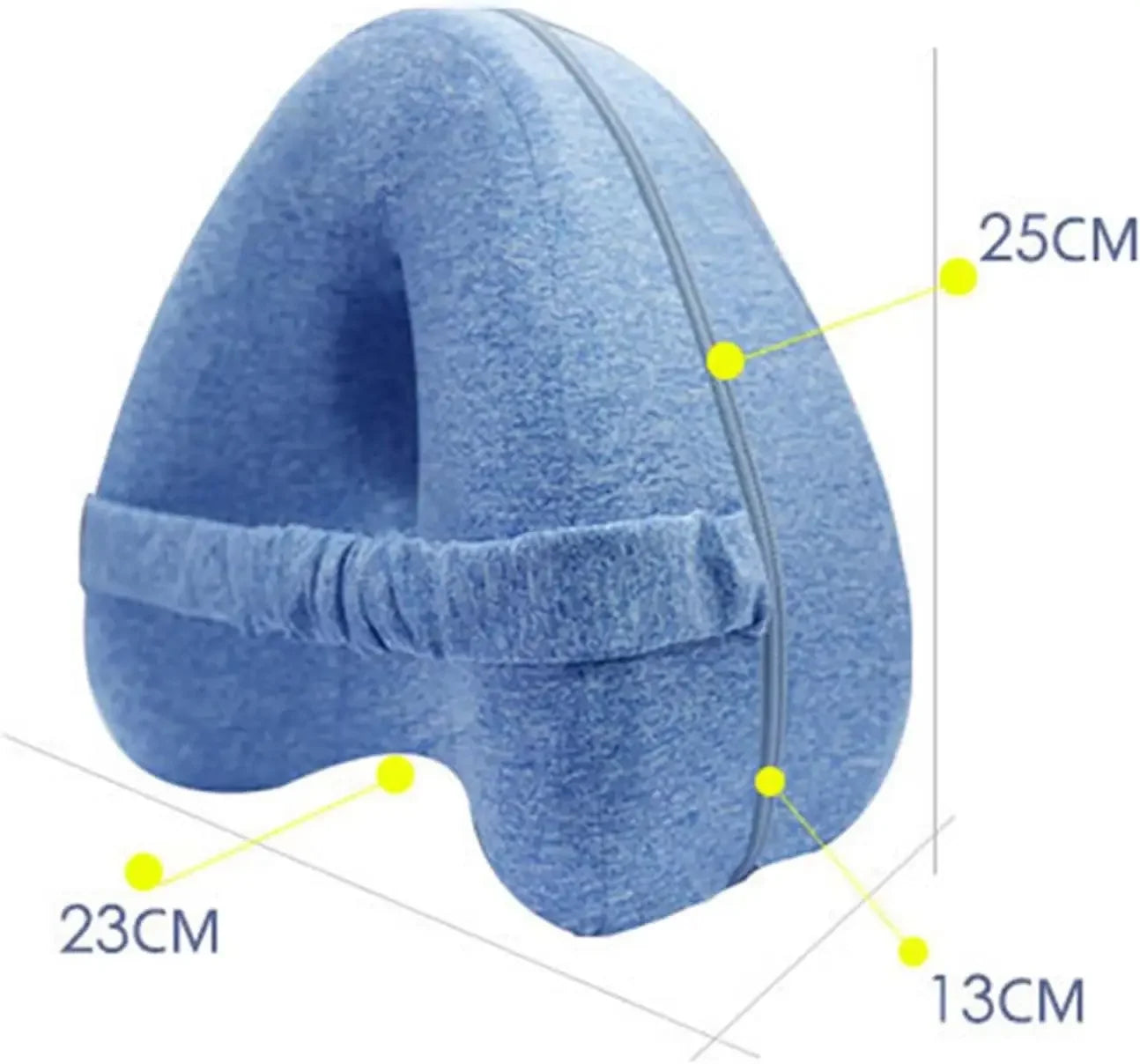 Coussin Sciatique Ergonomique – Alignement & Soulagement Pendant le Sommeil